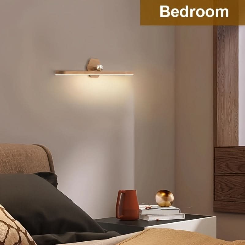 Versatile Rechargeable LED Wall Light with Touch Control