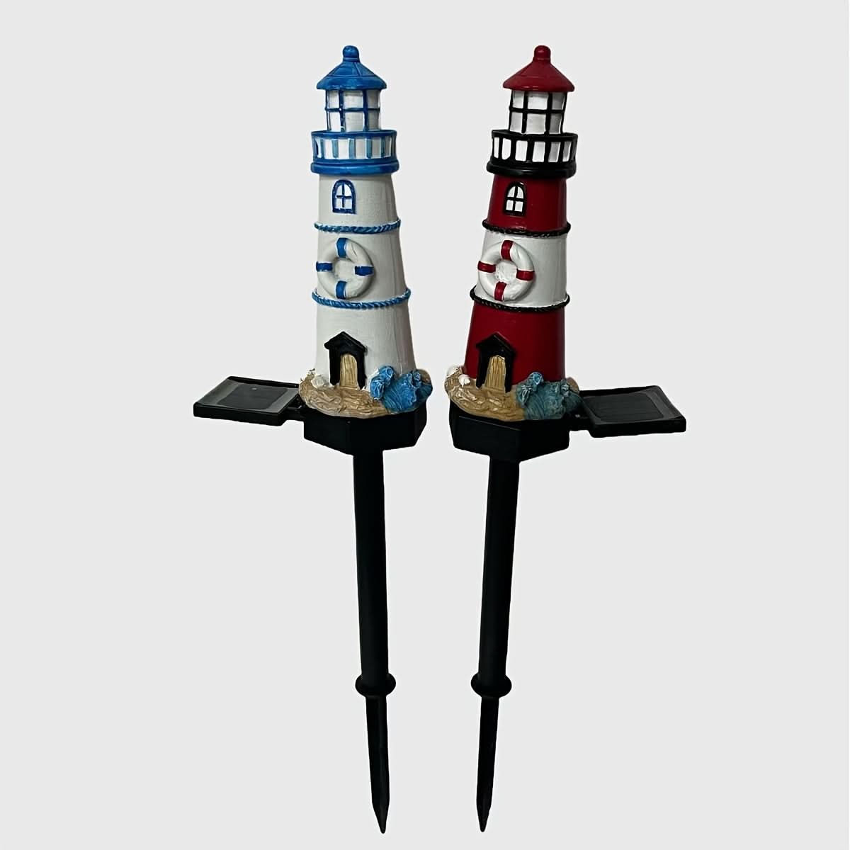 Coastal Charm – Solar Garden Lighthouse Lamp