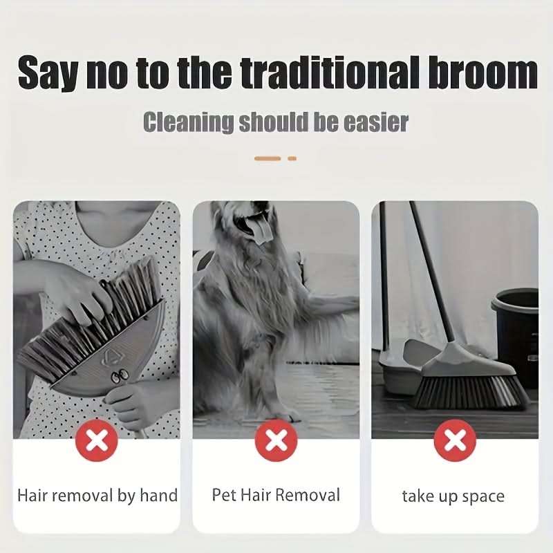 NeatSweep – Compact Broom and Dustpan Cleaning Kit