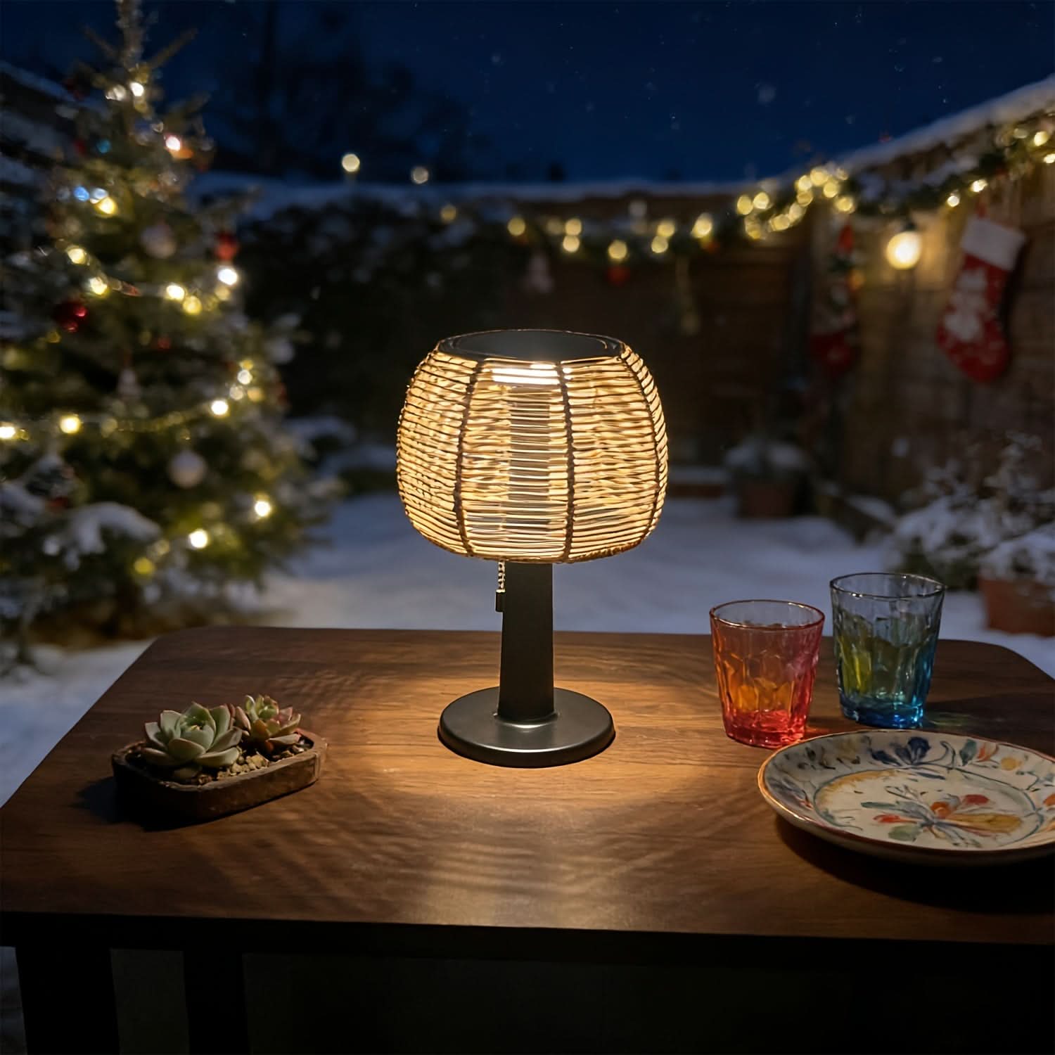 RadiantGlow – Vintage Solar Outdoor Lantern
