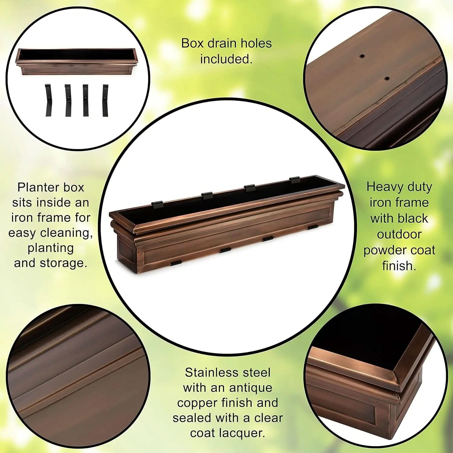 Elegant Outdoor Window Planter for Stunning Garden Displays