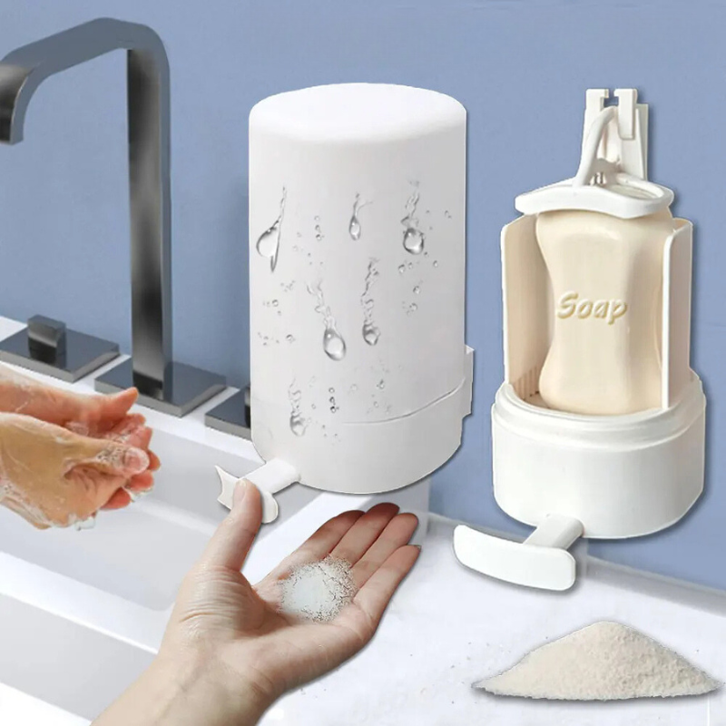 Wall-Mounted Soap Shredder for Effortless Handwashing