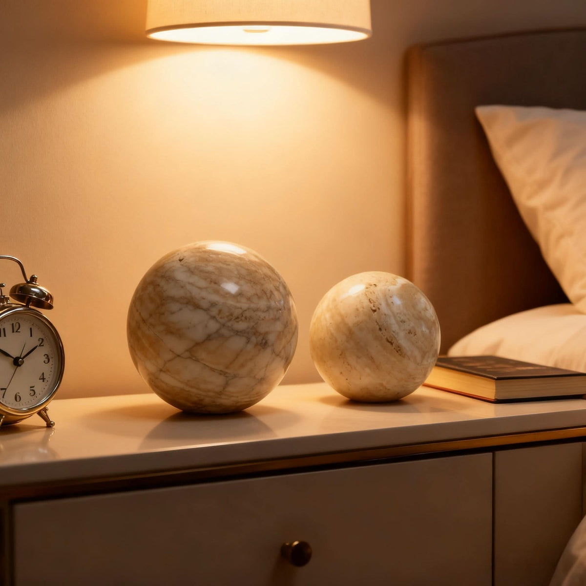 EleganceSphere – Handcrafted Natural Stone Decorative Orb