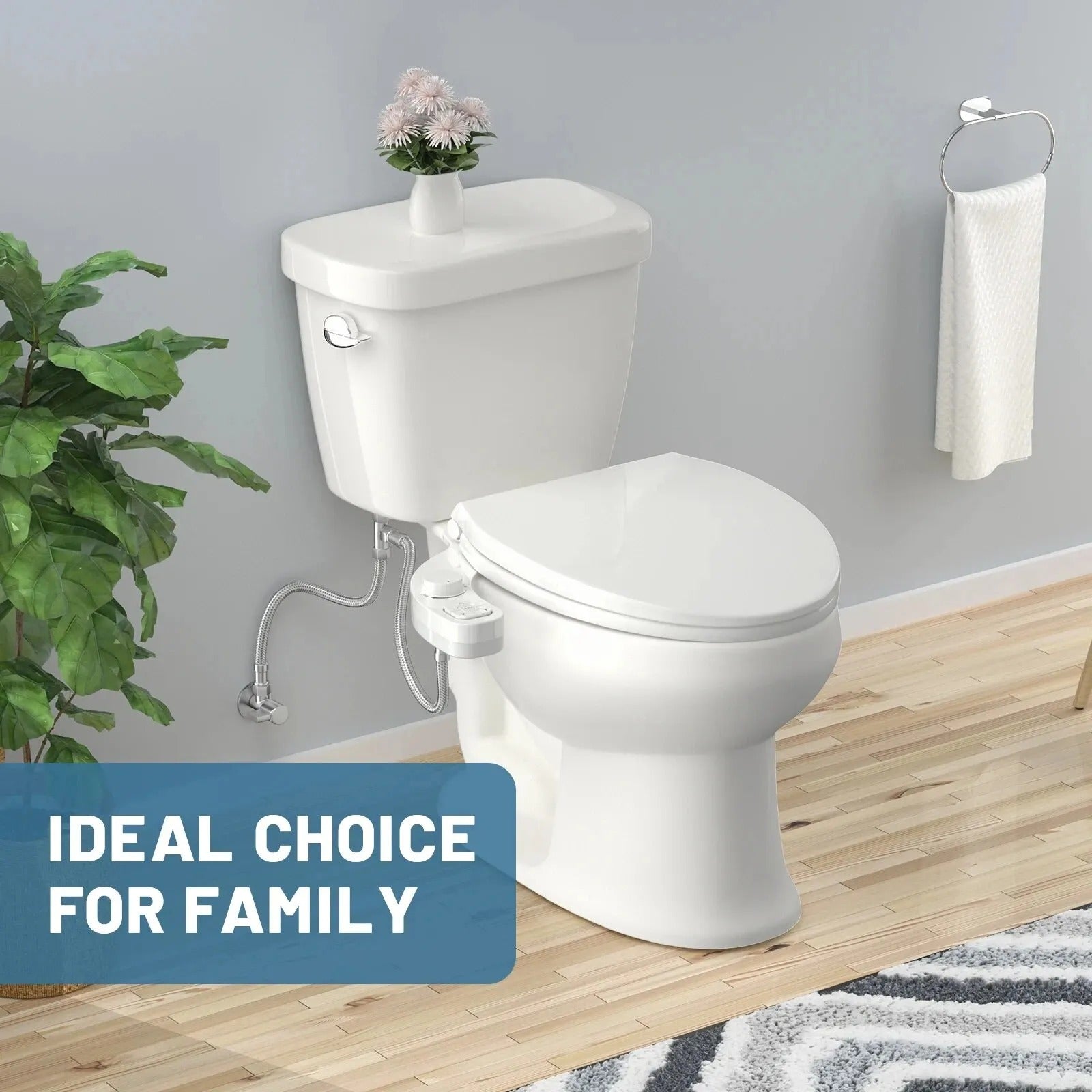 Smart Toilet Bidet System for Ultimate Cleanliness