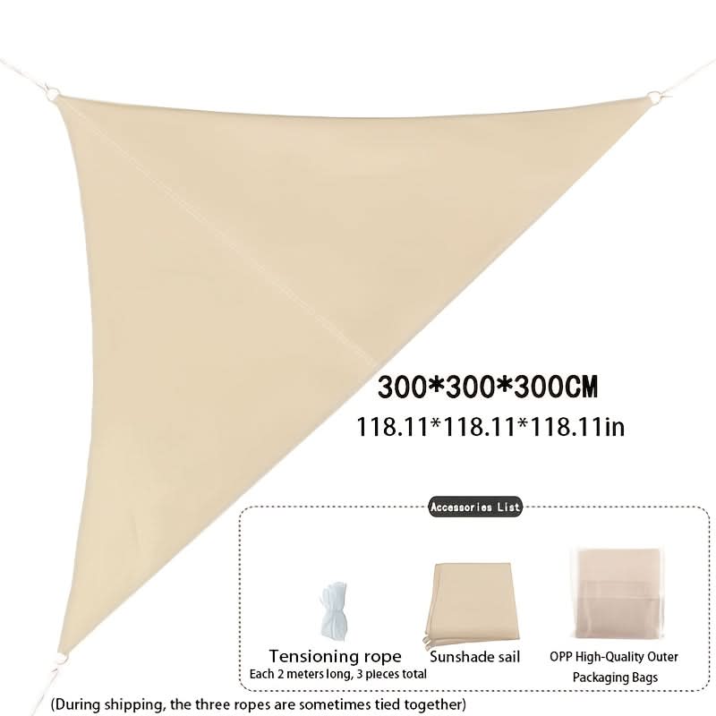 Cornerstone Shade – Triangular Outdoor Sunshade Sail