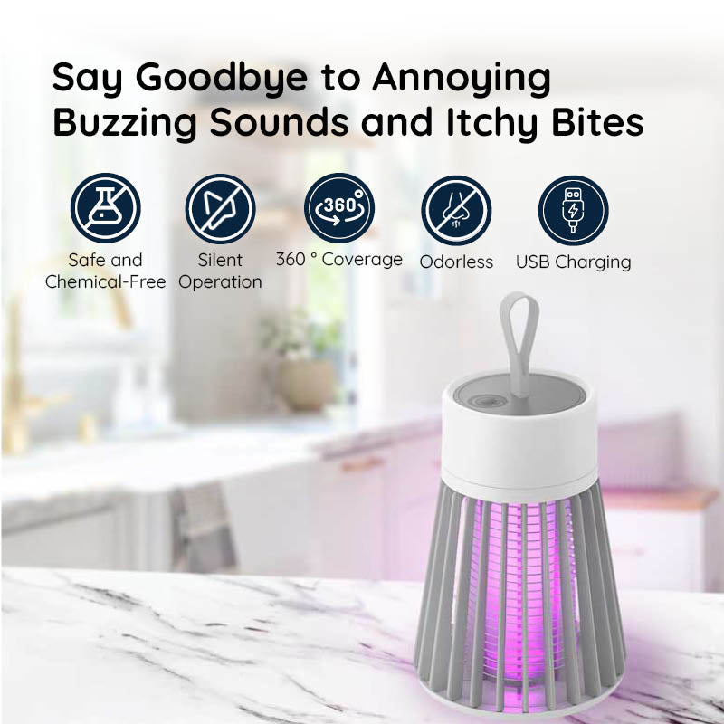Compact USB Rechargeable Mosquito Defense Lamp