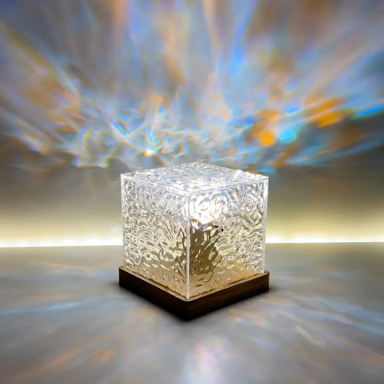 Prisma Lamp - Borealis Cube Design