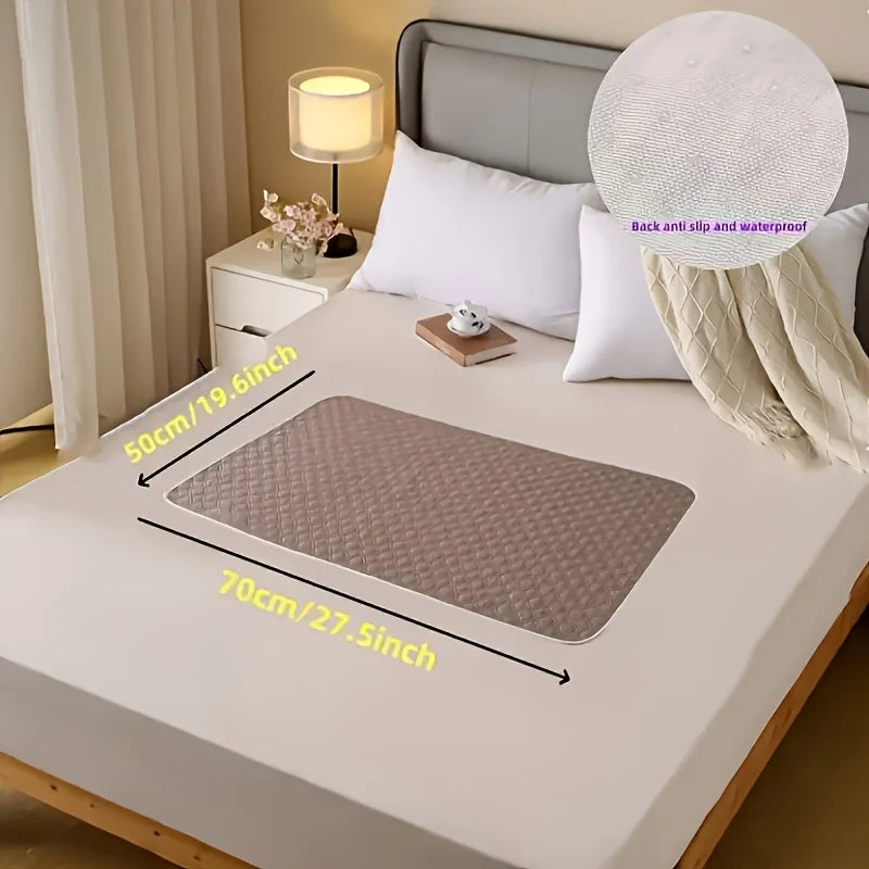 Eco-Friendly Washable Bed Shield for Incontinence Protection