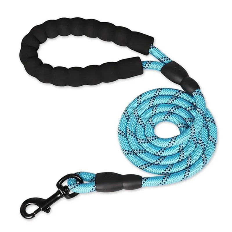 Enhanced Visibility Dog Leash with Comfort Grip