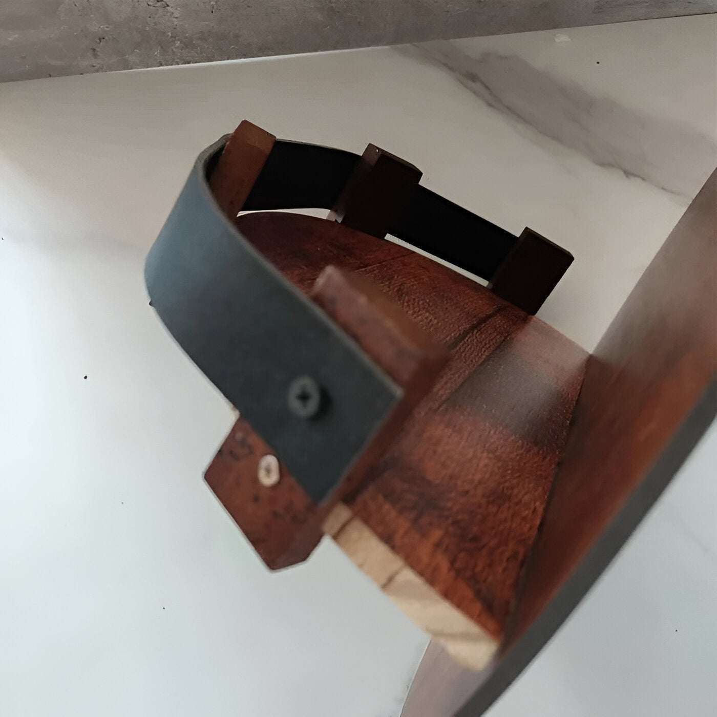 Rustic Barrel Display Shelf - Perfect for Spirits Collection
