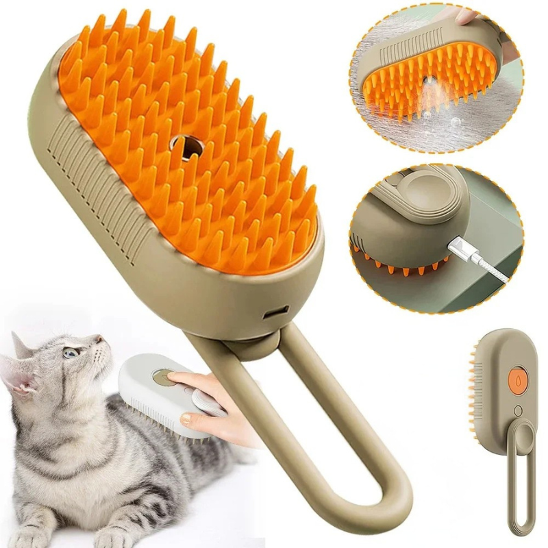 All-in-One Pet Grooming Tool for Cats and Dogs