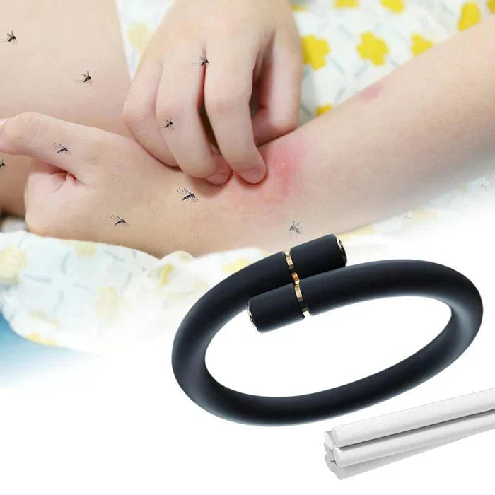 NatureGuard Bug Defense Wristband - Eco-Friendly Insect Shield