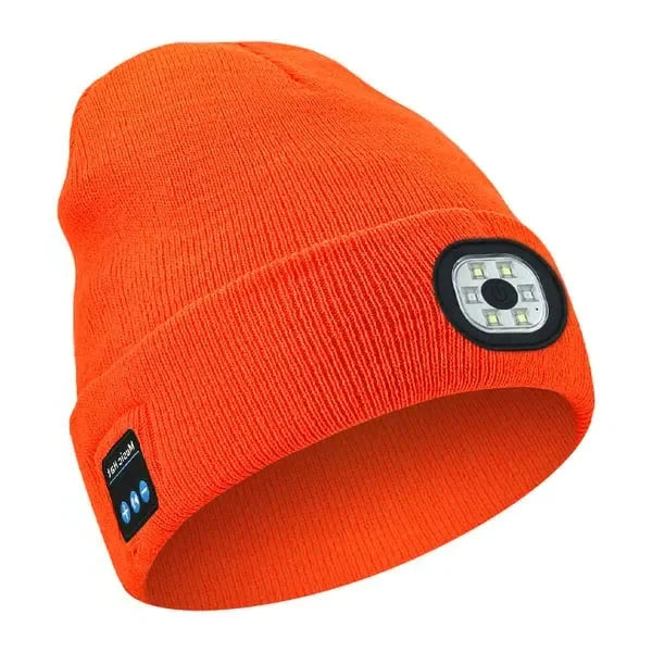 All-in-One Bluetooth Beanie with LED Illumination