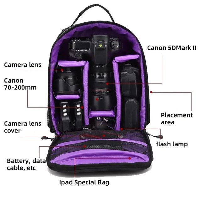 All-in-One Travel Camera Carrier