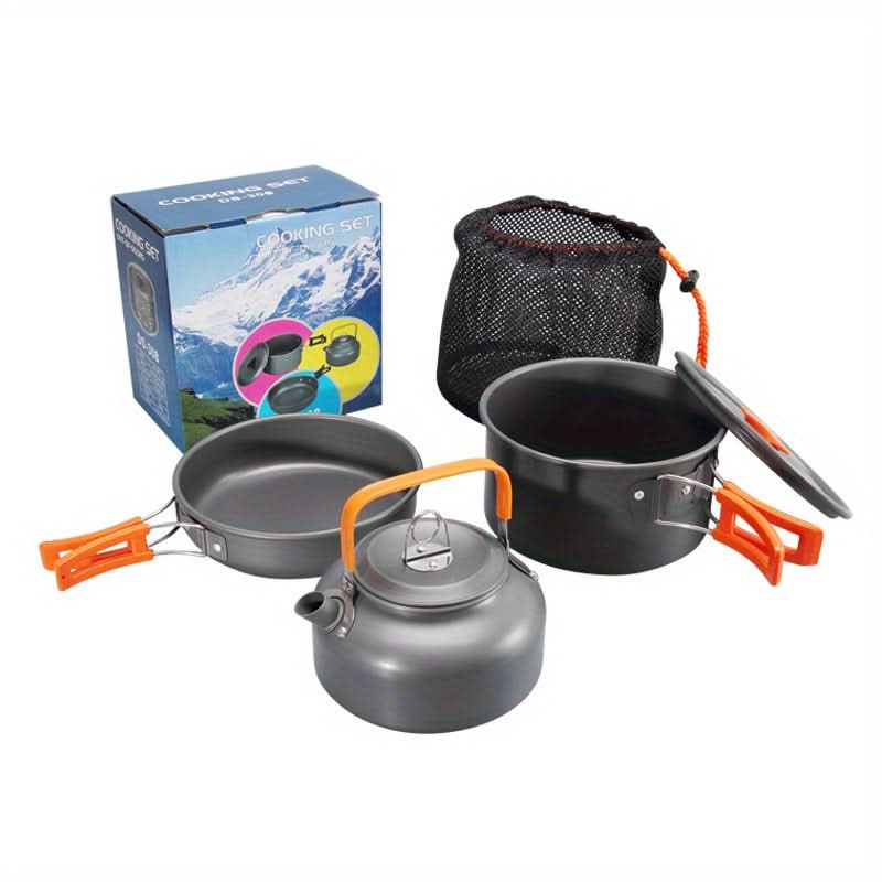 TrailBlazer – Lightweight Camping Cookware Set for Adventurers