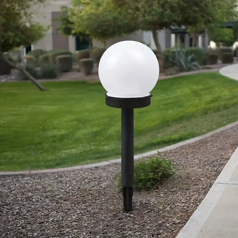 Modern Solar-Powered Garden Light – Contemporary Outdoor Lamp