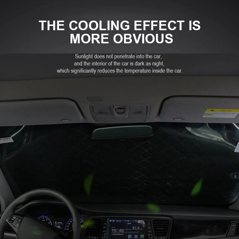 Magnetic Winter Car Shield for Snow and Ice Protection