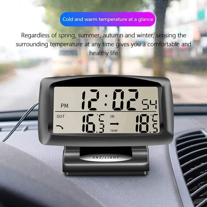 Smart Car Temperature & Time Display