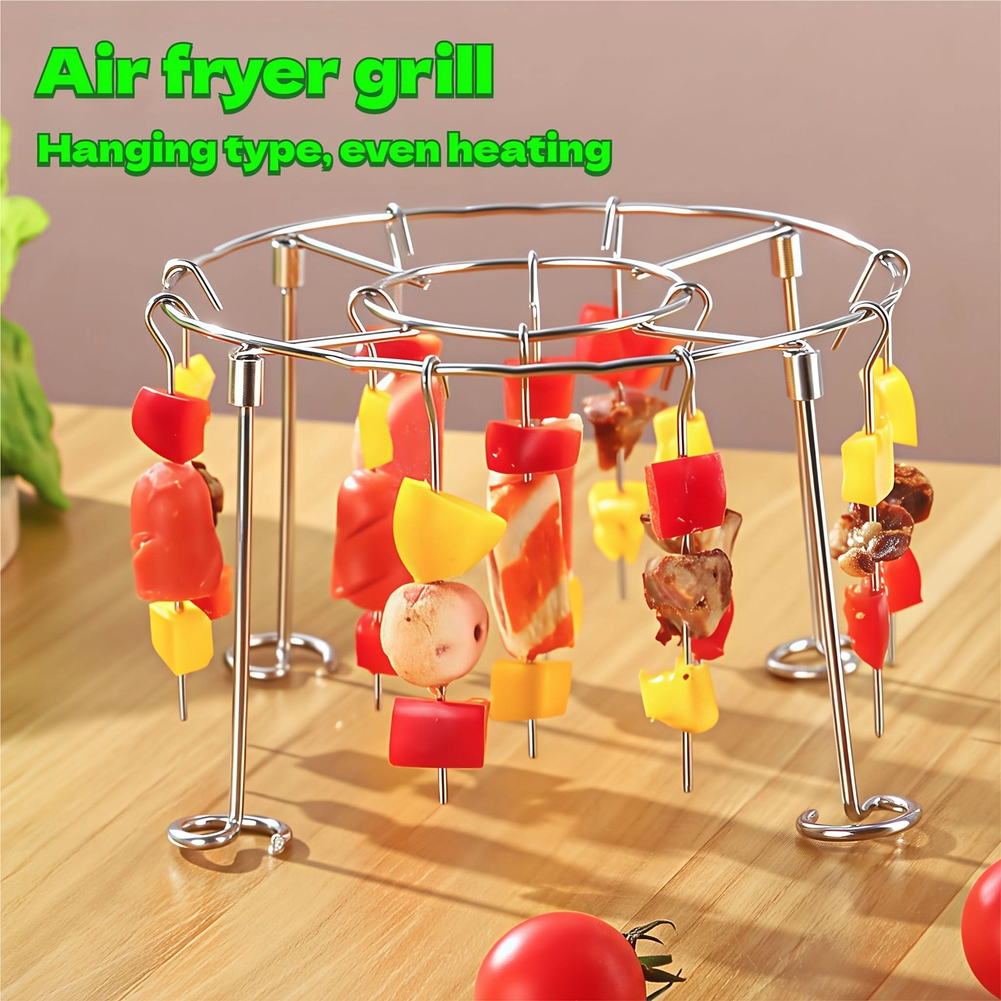 SkewerMaster - Premium Vertical Cooking Rack Set