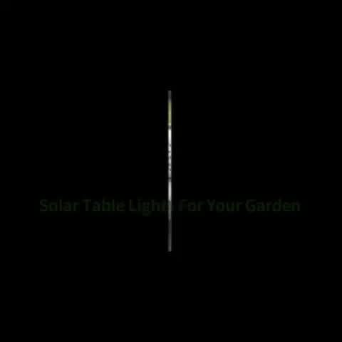 EcoBright – Solar Motion-Activated Outdoor Table Lamp