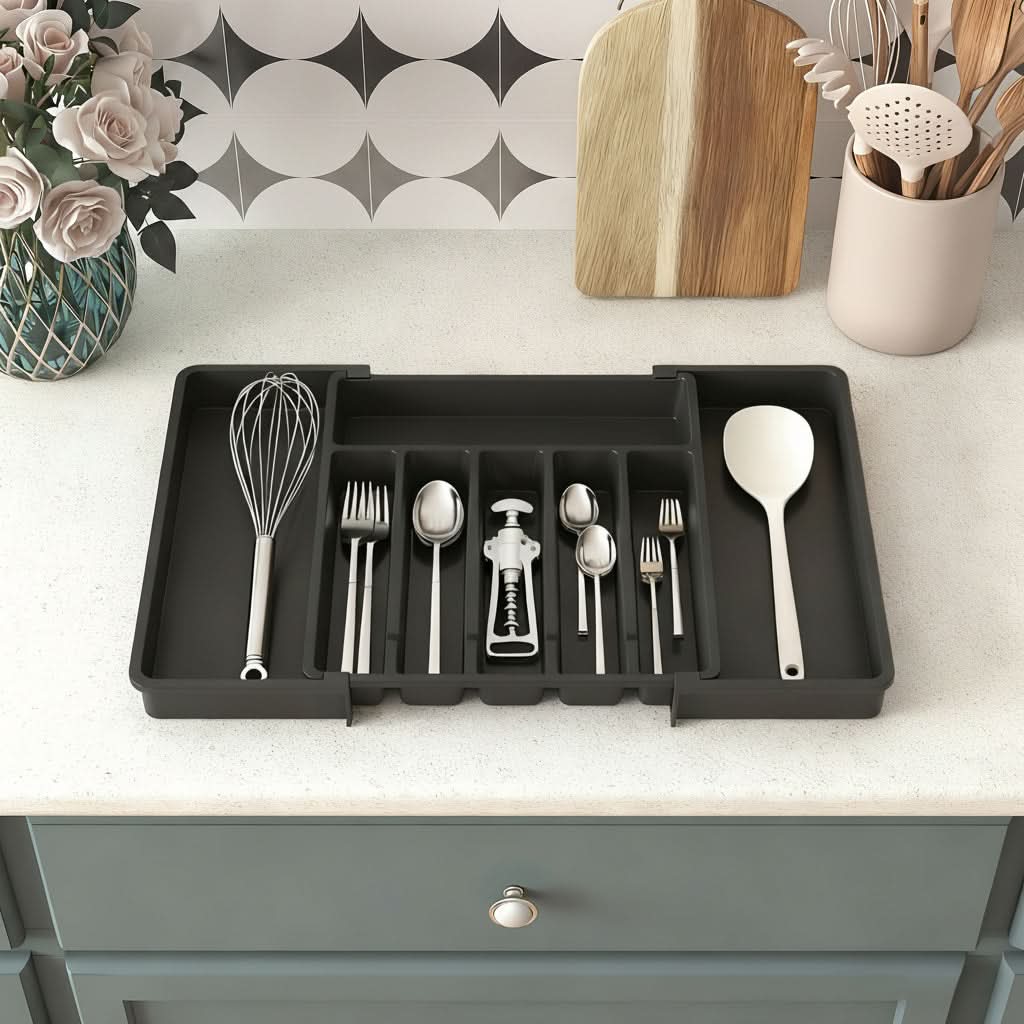 SmartSpace – Adjustable Kitchen Drawer Organizer