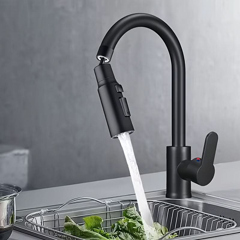 Versatile Kitchen Faucet with 360° Rotating Head