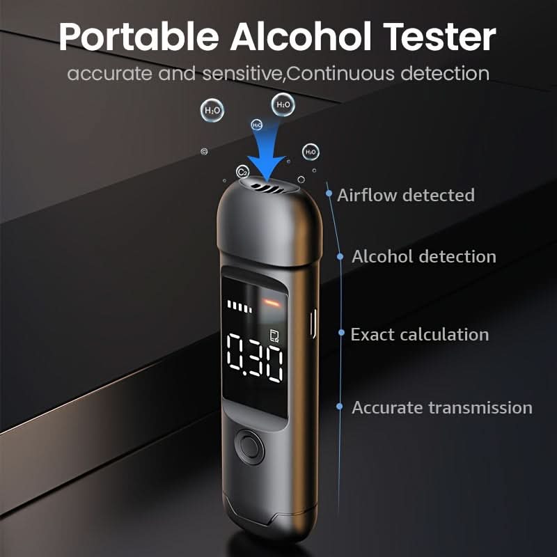 BreatheSafe Pro – Rechargeable Personal Breath Analyzer