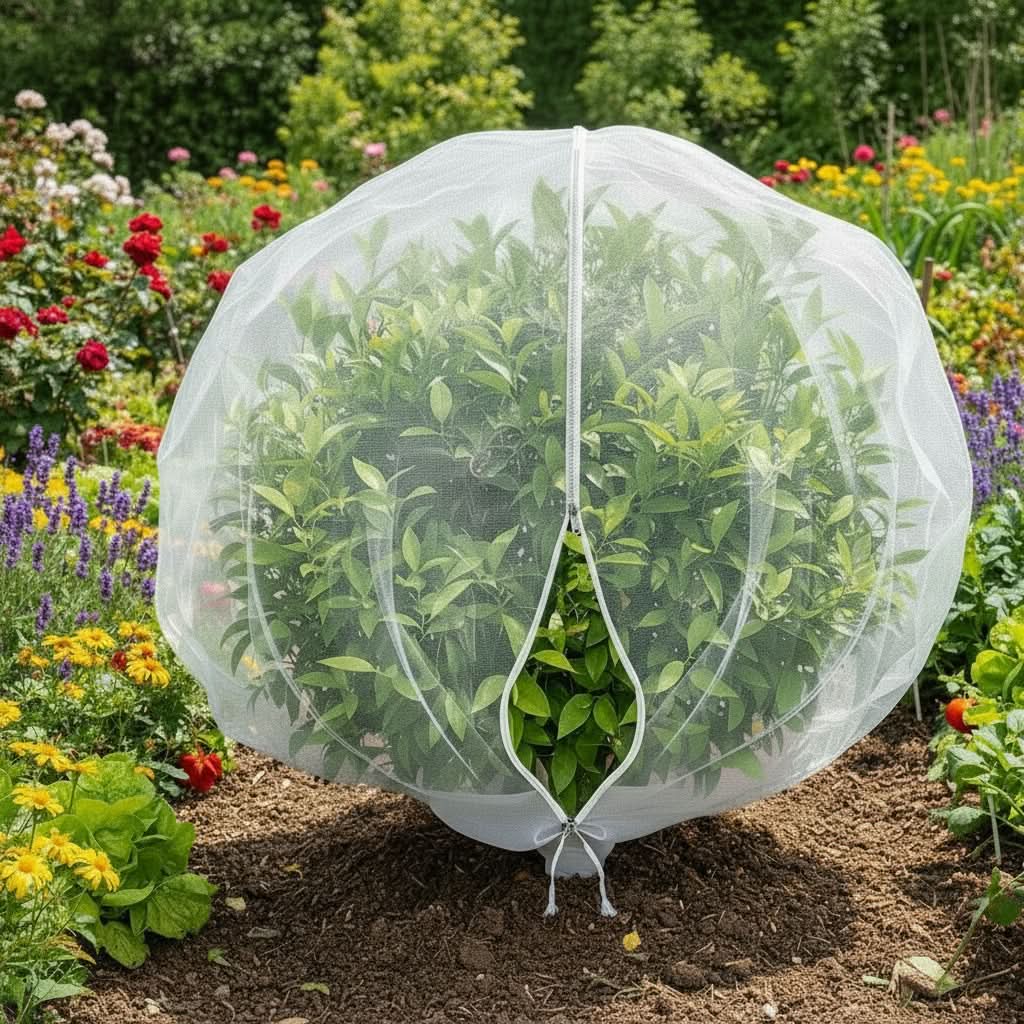 Airflow-Optimized Mesh Bags for Fruit Tree Defense
