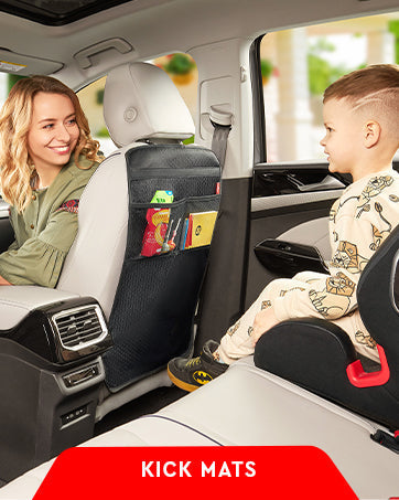 Dual Pack Backseat Storage Solution for Cars
