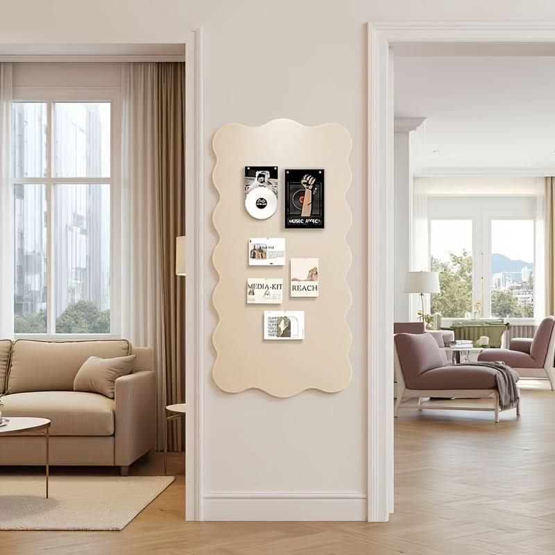 Chic Felt Notice Board with Elite Push Pins