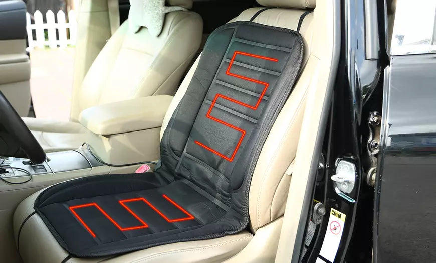 All-Season Comfort Heated Car Seat Cushion