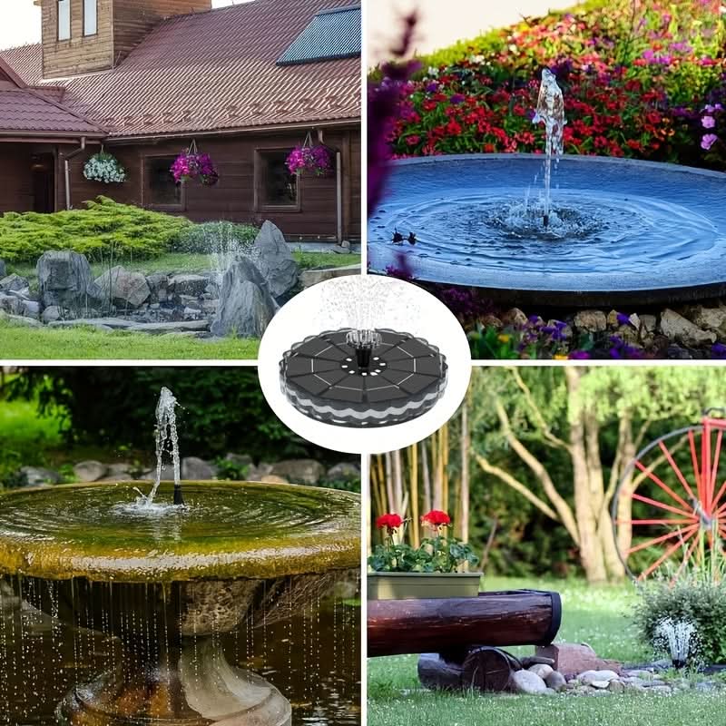 VividWave – Solar-Powered Floating Fountain for Outdoor Spaces