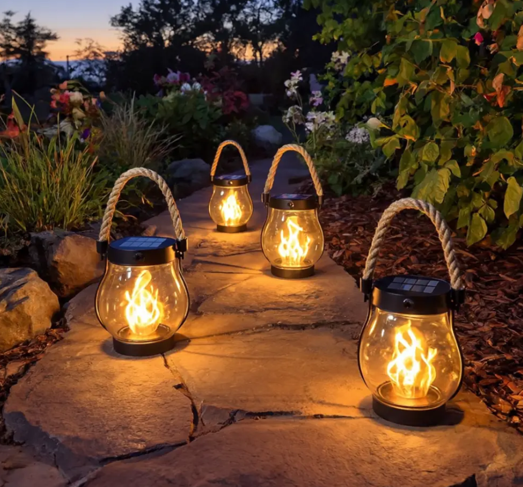 Enchanting Solar Lantern – Illuminate Your Garden with Style