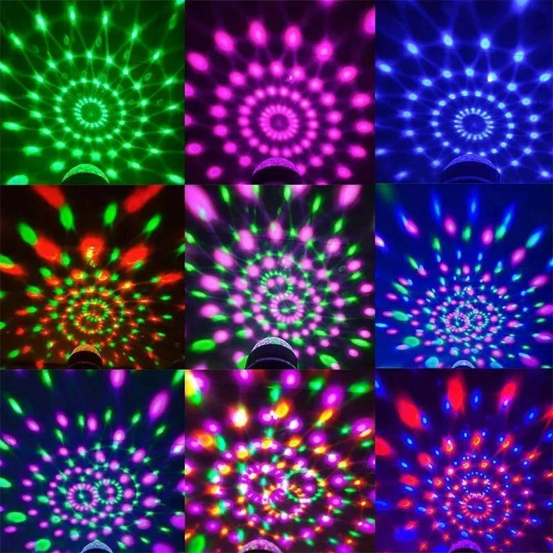 Disco Party Light – Spinning LED Lamp for Celebrations