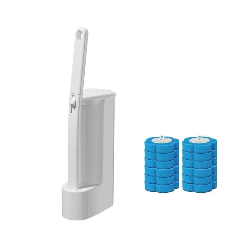 FreshSweep – Disposable Toilet Brush Set with Easy-Change Heads