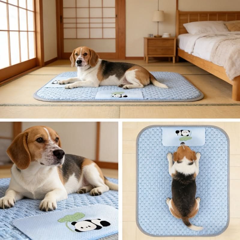 ChillNest – Refreshing Pet Cooling Mat for Summer Comfort