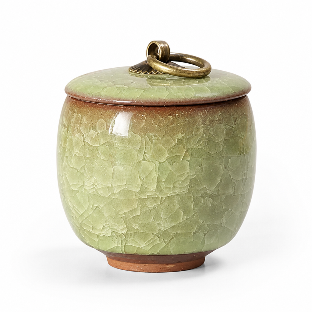Handmade Ceramic Pet Memorial Urn (For Small Pets)