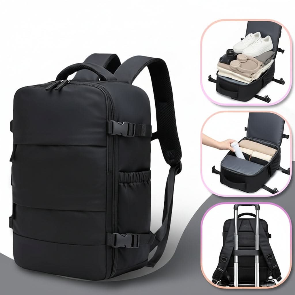 Effortless Travel Compression Backpack Kit