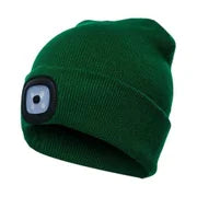 Warm Beanie with Built-in LED Light