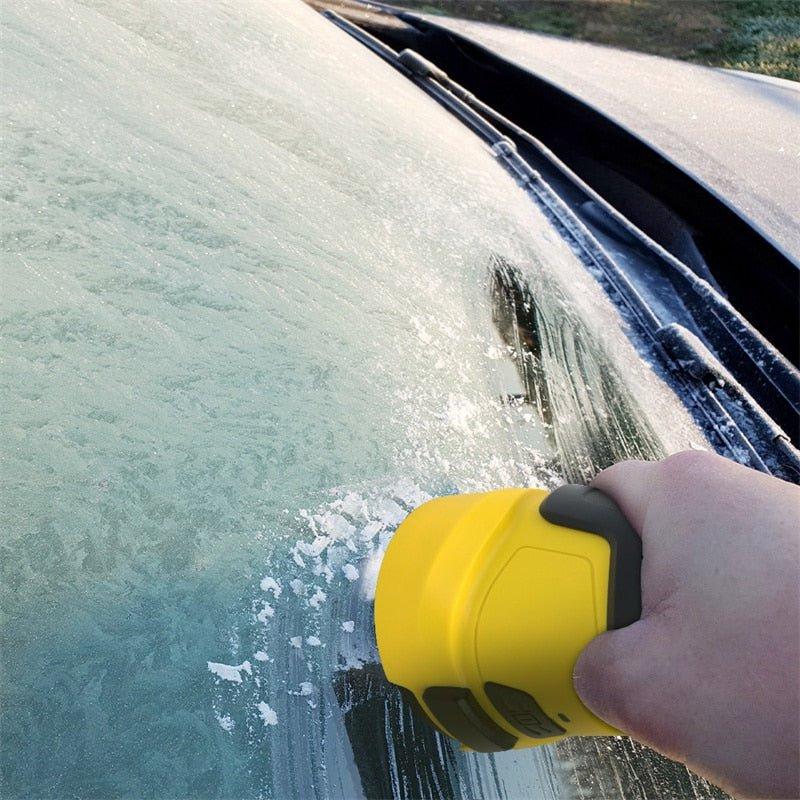 Effortless Electric Ice Remover for Cars - Rechargeable & Portable