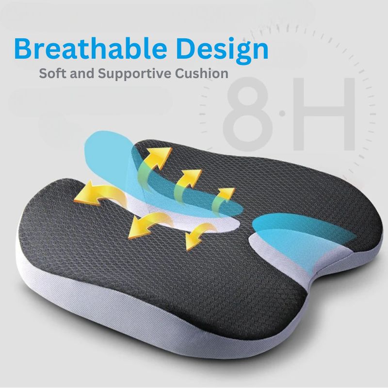 Ultimate Comfort Memory Foam Seat Cushion for Cars