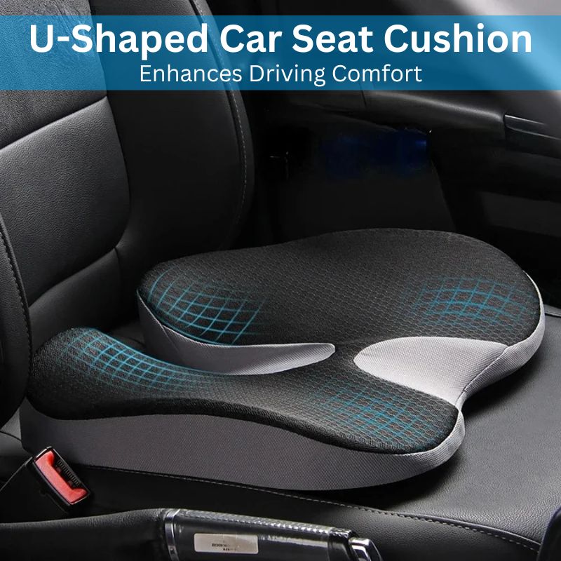 Ultimate Comfort Memory Foam Seat Cushion for Cars