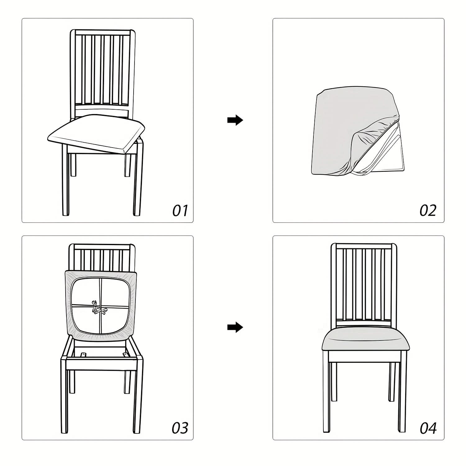 ChicGuard – Stylish Stretch Covers for Dining Chairs