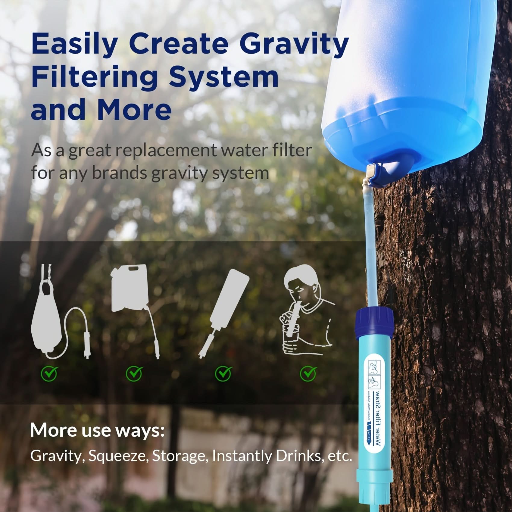 HydraGuard – Compact Water Filter for Outdoor Excursions
