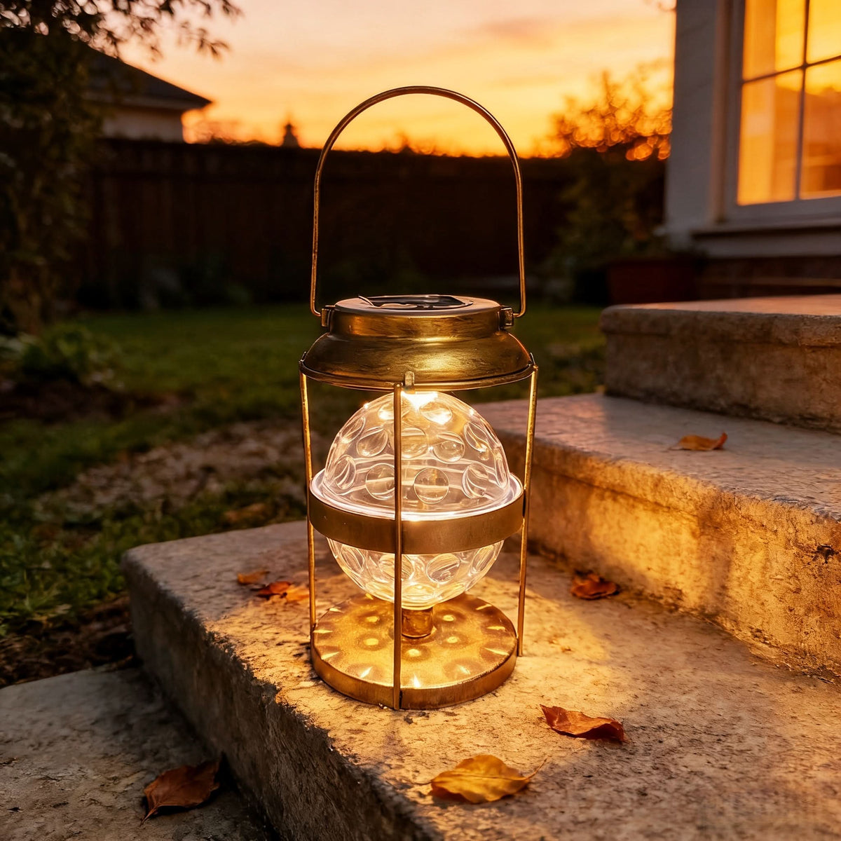 SolaraGlow – Solar-Powered Hanging Lantern for Outdoor Spaces