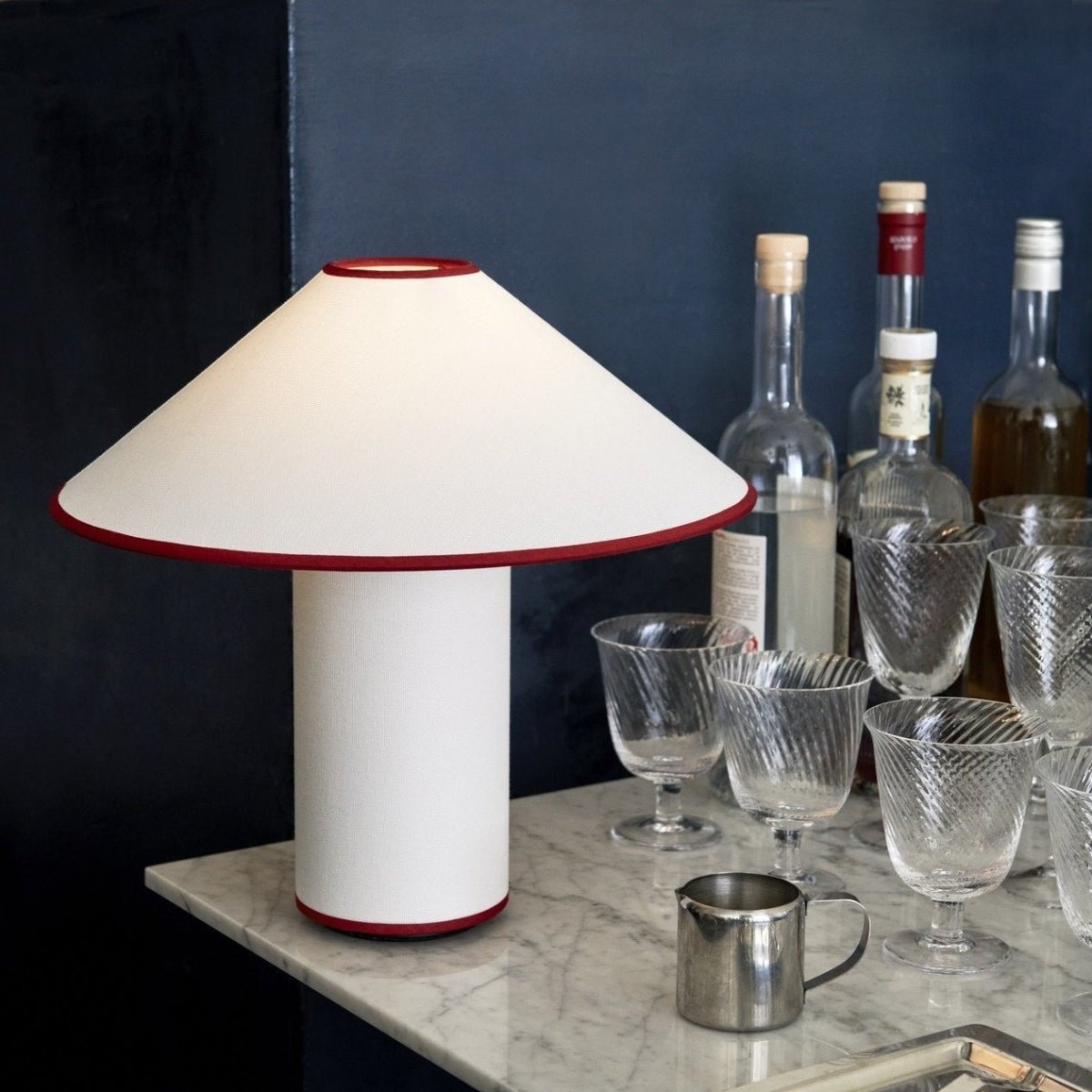 Fabric Shade Table Lamp – Modern Lighting Fixture