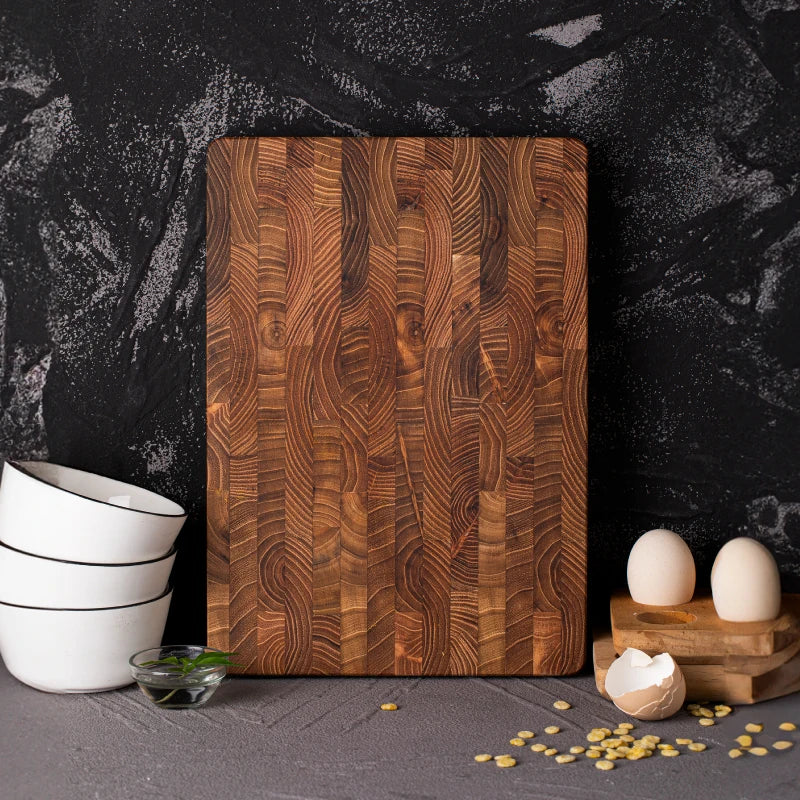Premium End Grain Cutting Board – The Ultimate Kitchen Companion