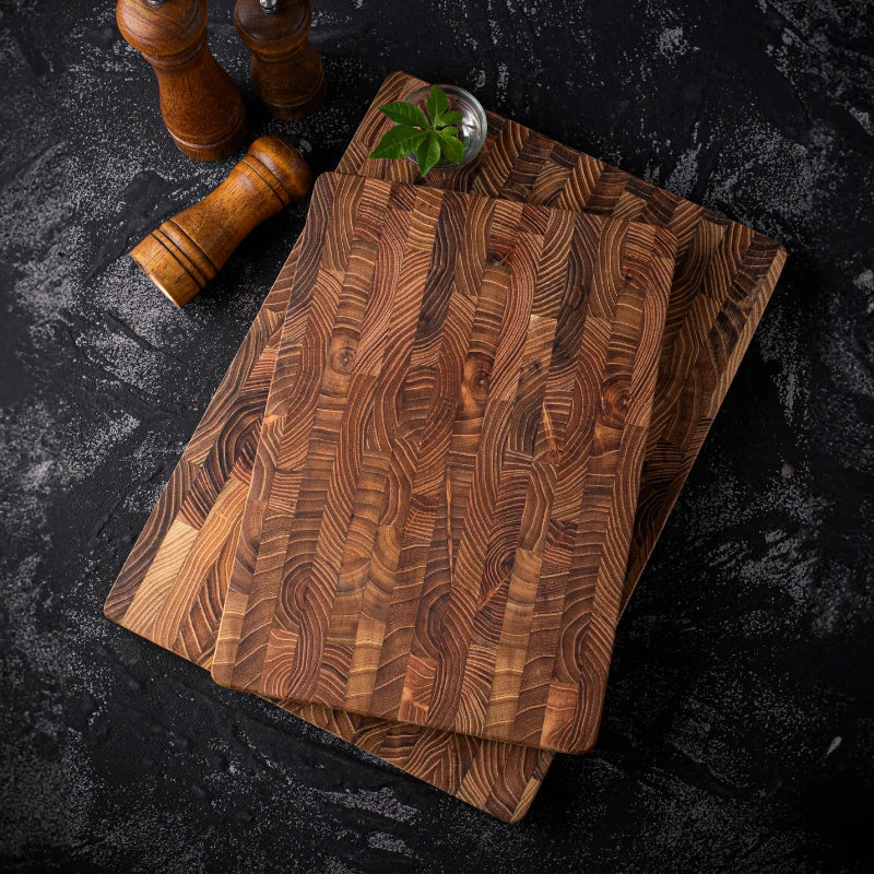 Premium End Grain Cutting Board – The Ultimate Kitchen Companion