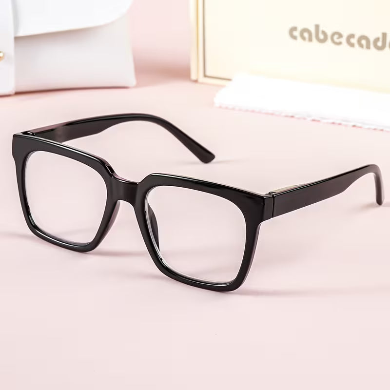 Chic Blue Light Filtering Reading Glasses with Flexible Frame