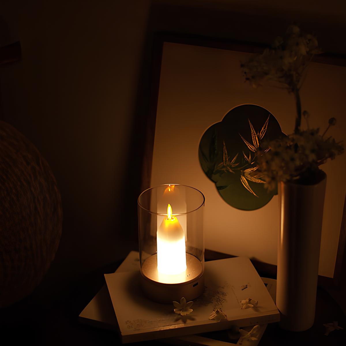 LED Candle Lamp with Wireless Functionality